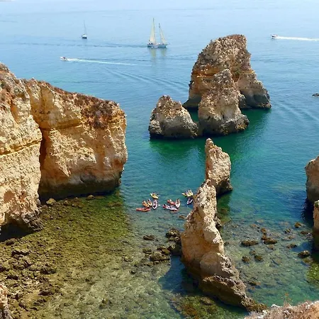 Apartamento De 2 En Portimao, Con Magnificas Vistas Al Lago, Acc... 아파트 *